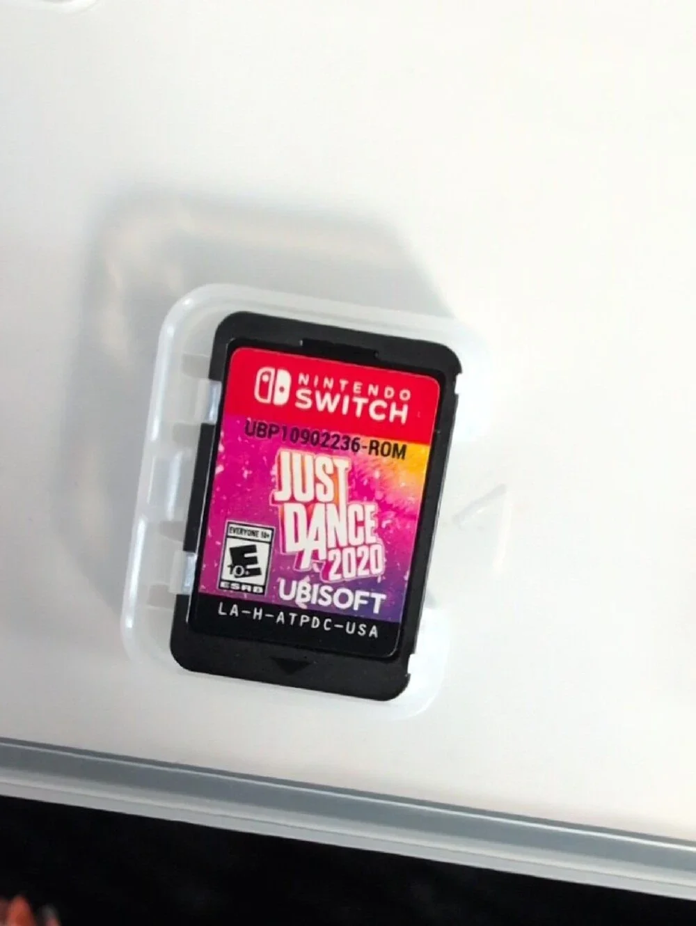 Just Dance 2020 (Nintendo Switch) by Ubisoft - Pink Gradient Cover